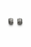 Sculptural Wire Huggie Hoops