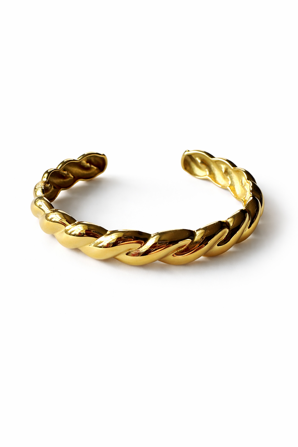 Twisted Braid Cuff Bracelet