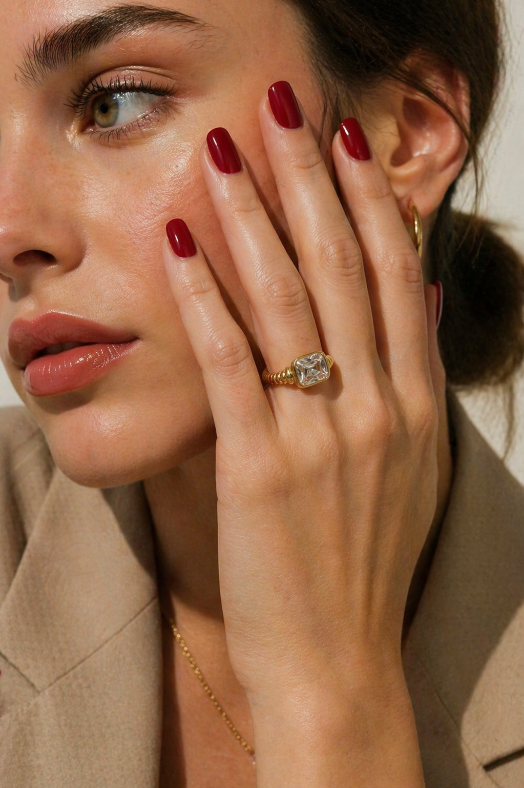 Rope Band Signet Ring
