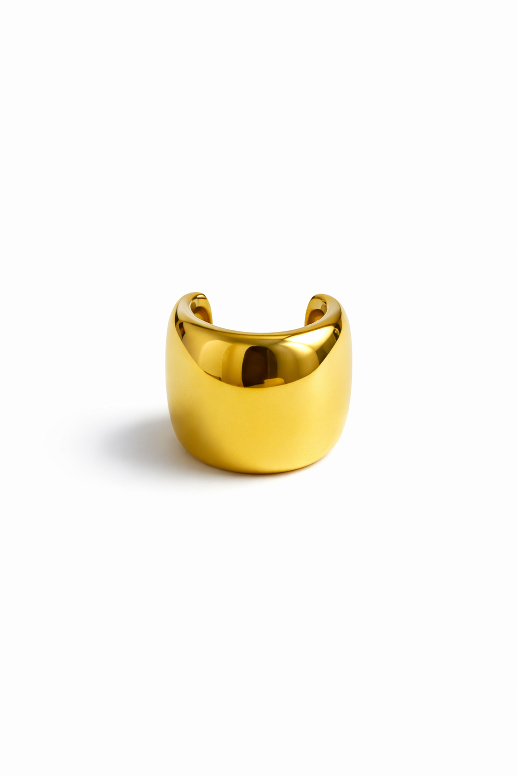 Chunky Wide Dome Ear Cuff