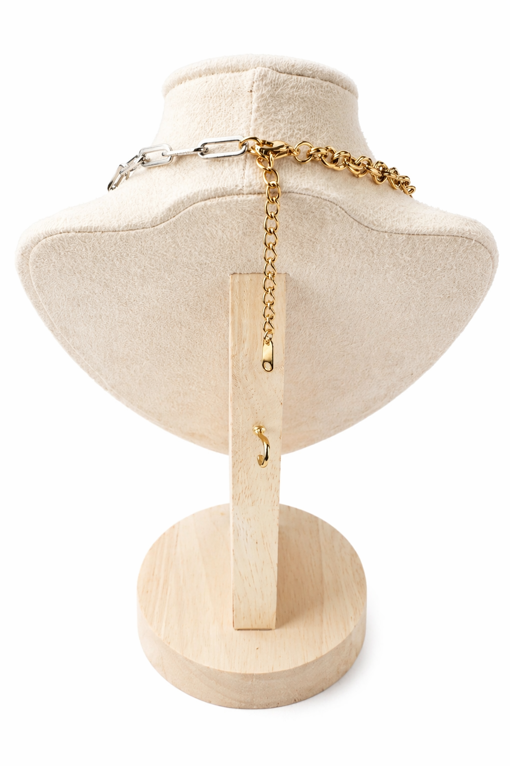 Two-Tone Chain Link Necklace