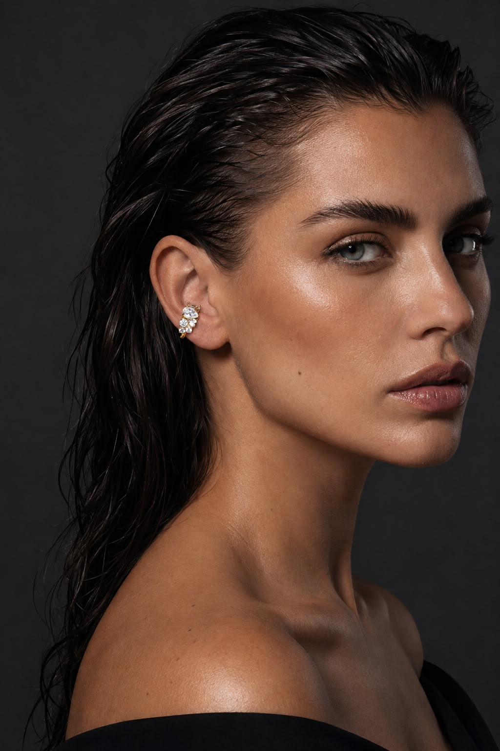 Anaïs Cluster Ear Cuff