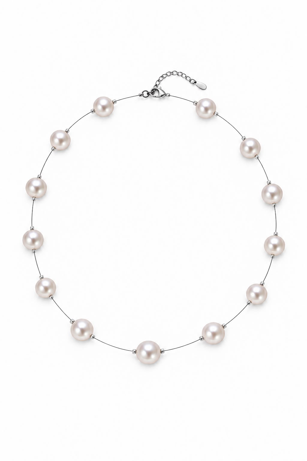 Handmade Cosima Necklace, ivory