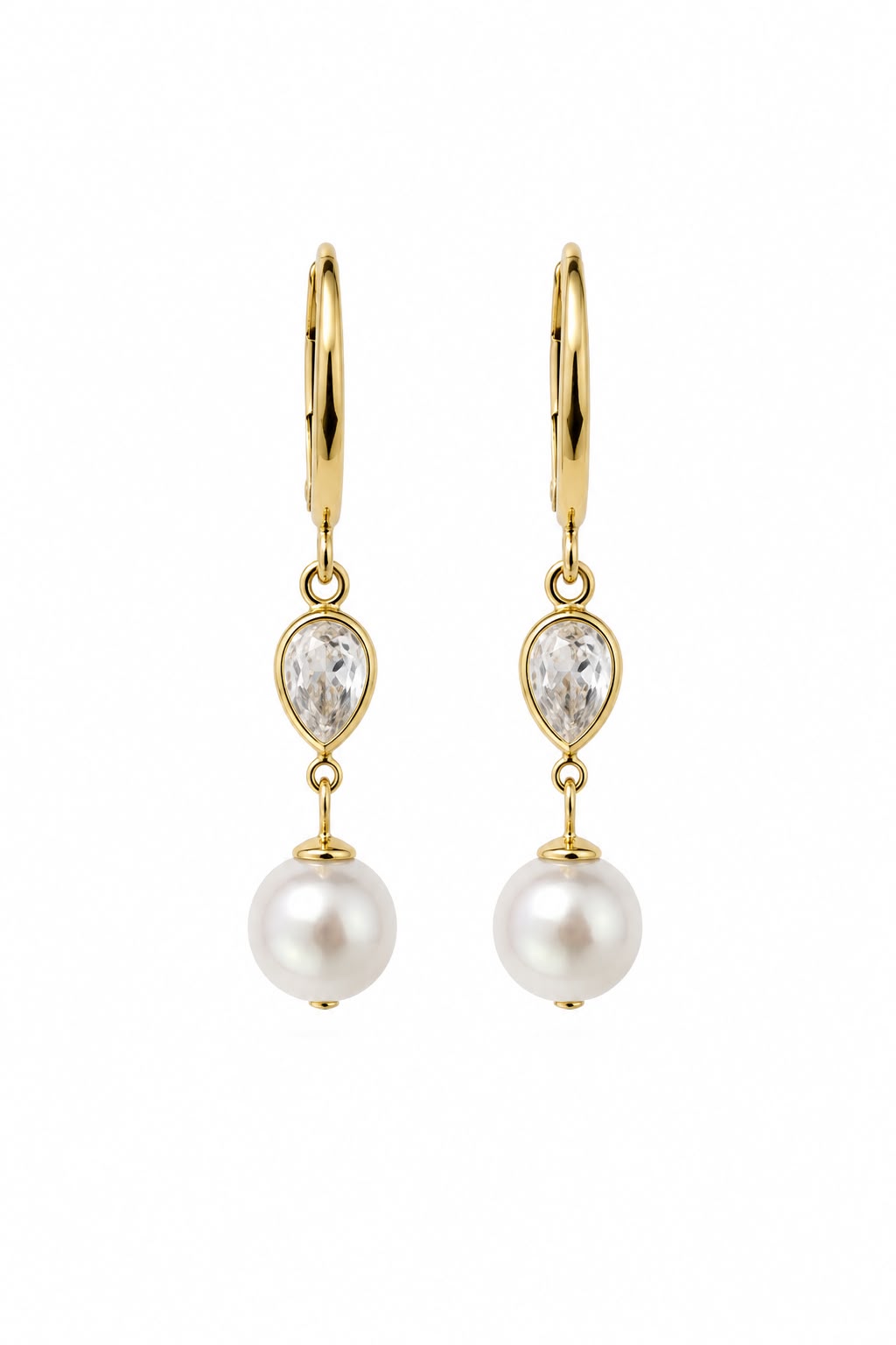 Genevieve Pearl Drop Earrings