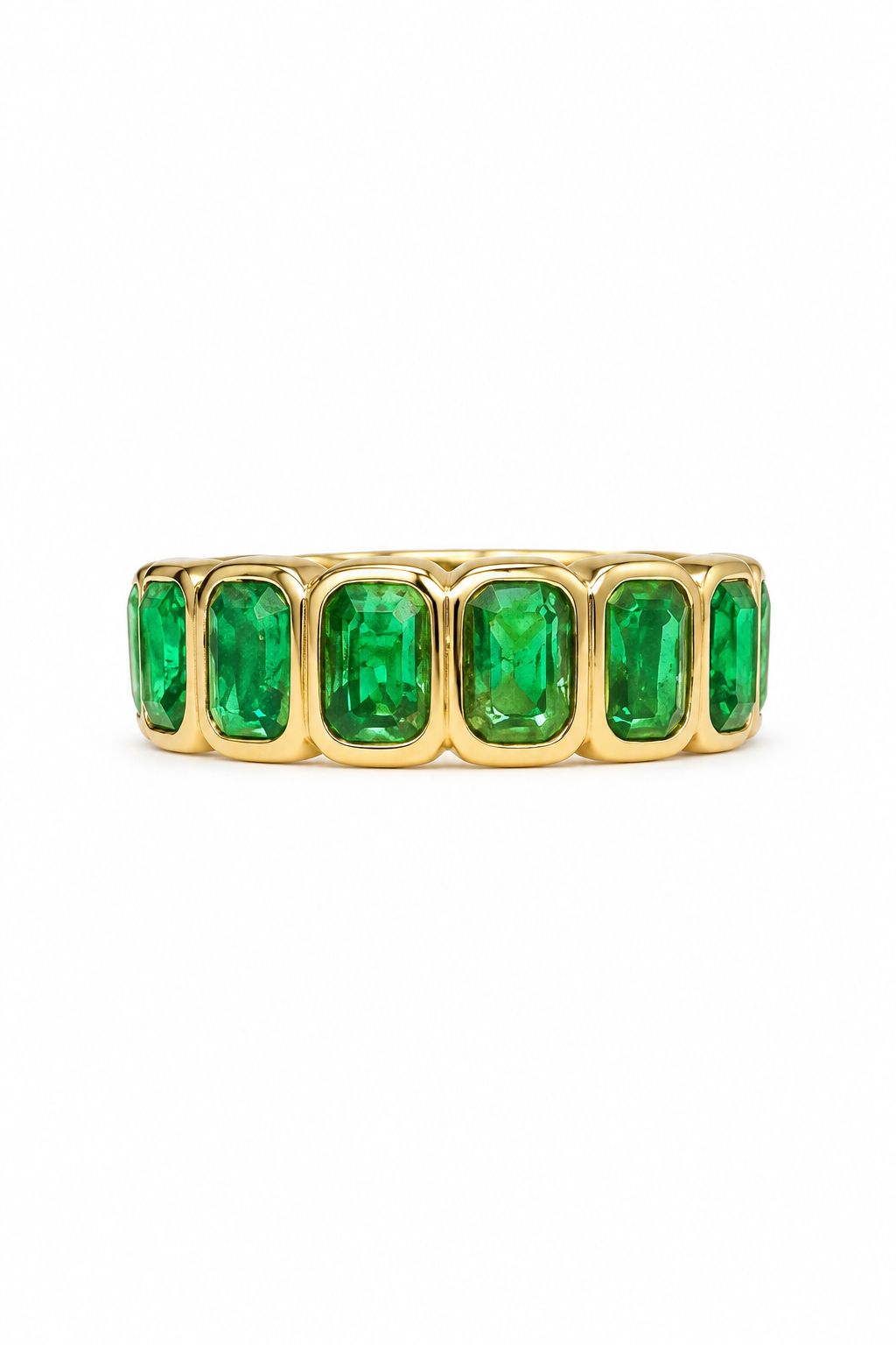 Green Eternity Ring