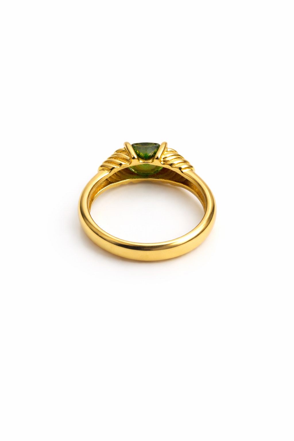 Green Signet Ring