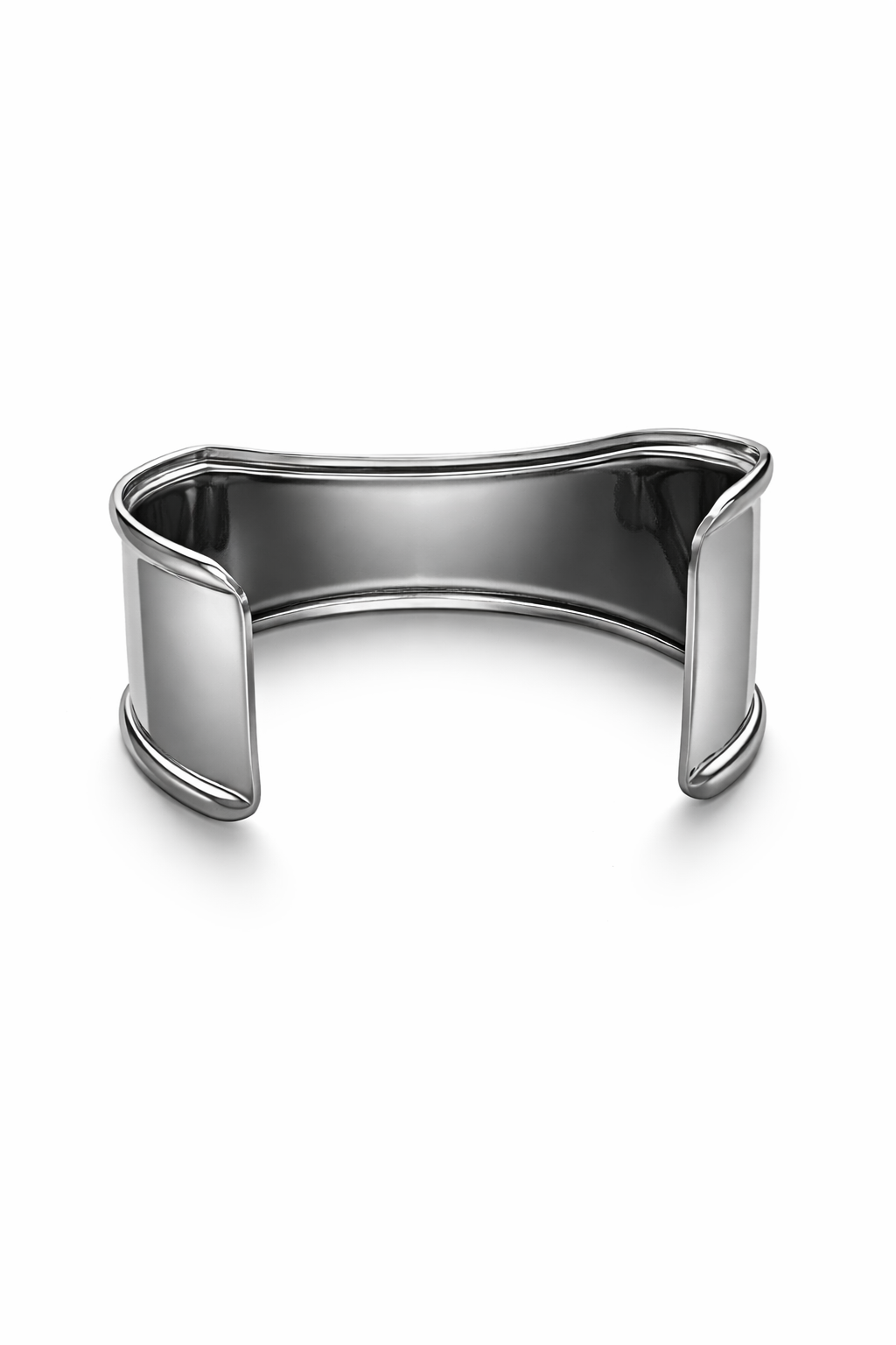Sculpted Wide Concave Cuff