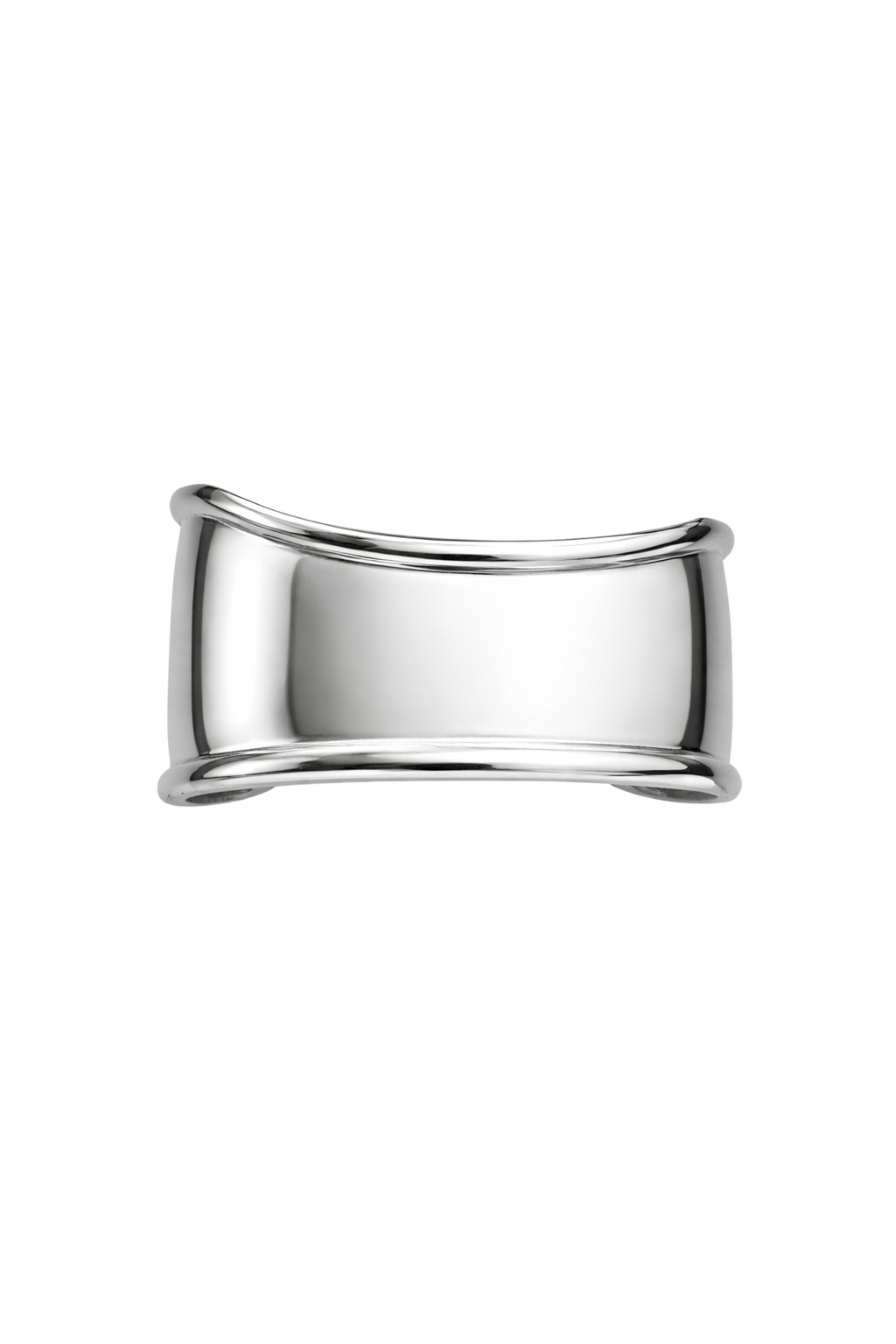 Sculpted Wide Concave Cuff