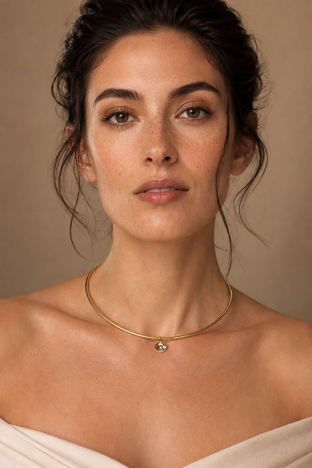 Leila Necklace Champagne