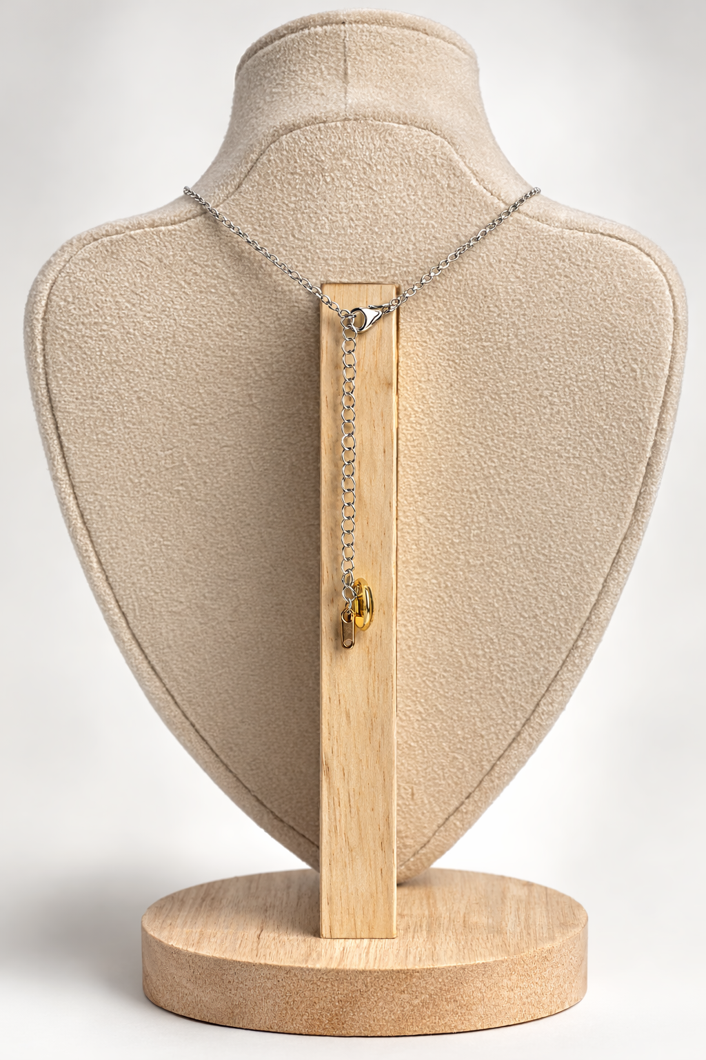 Open Teardrop Pendant Necklace