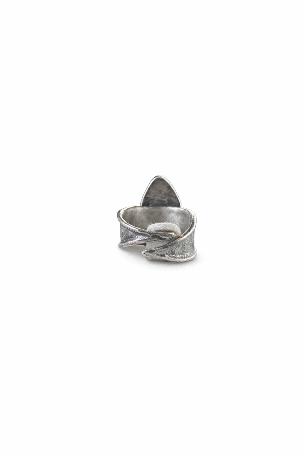 Marquise Turquoise Silver Statement Ring