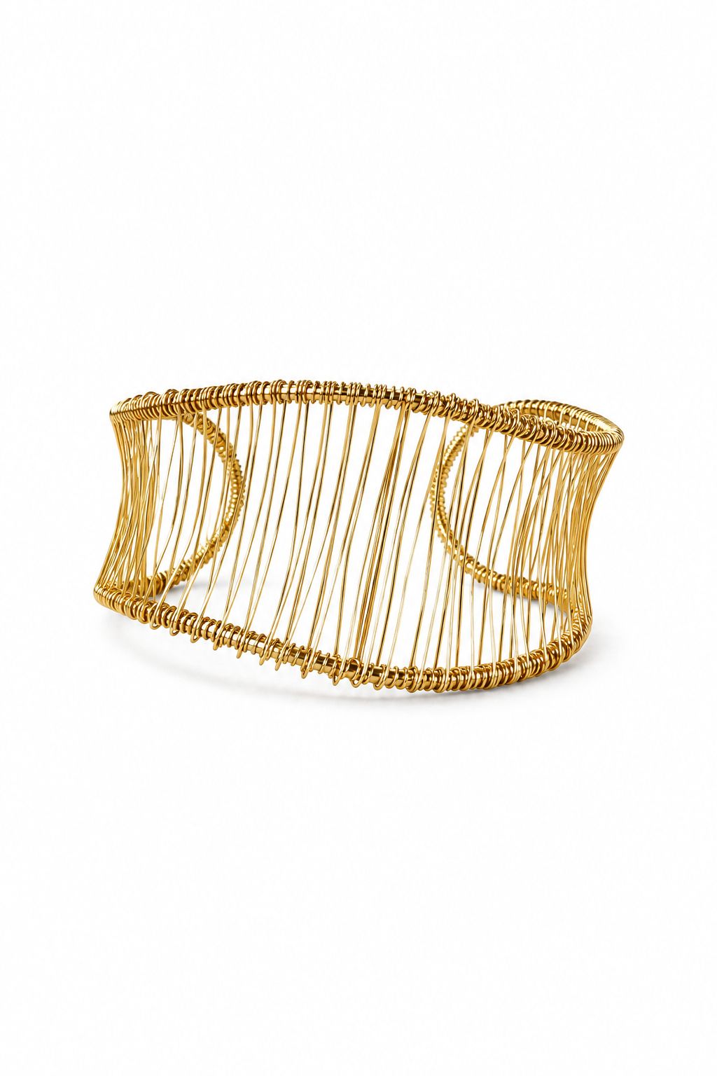 Woven Wire Cuff Bracelet